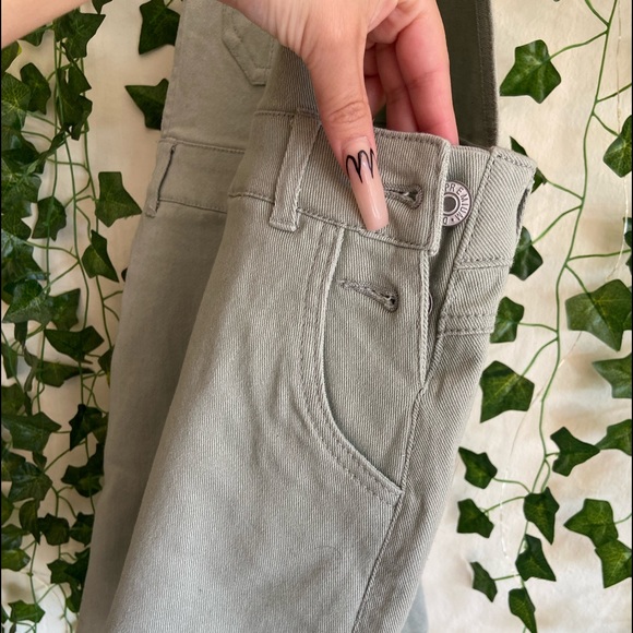 Sage Overall Dress - Picture 5 of 6